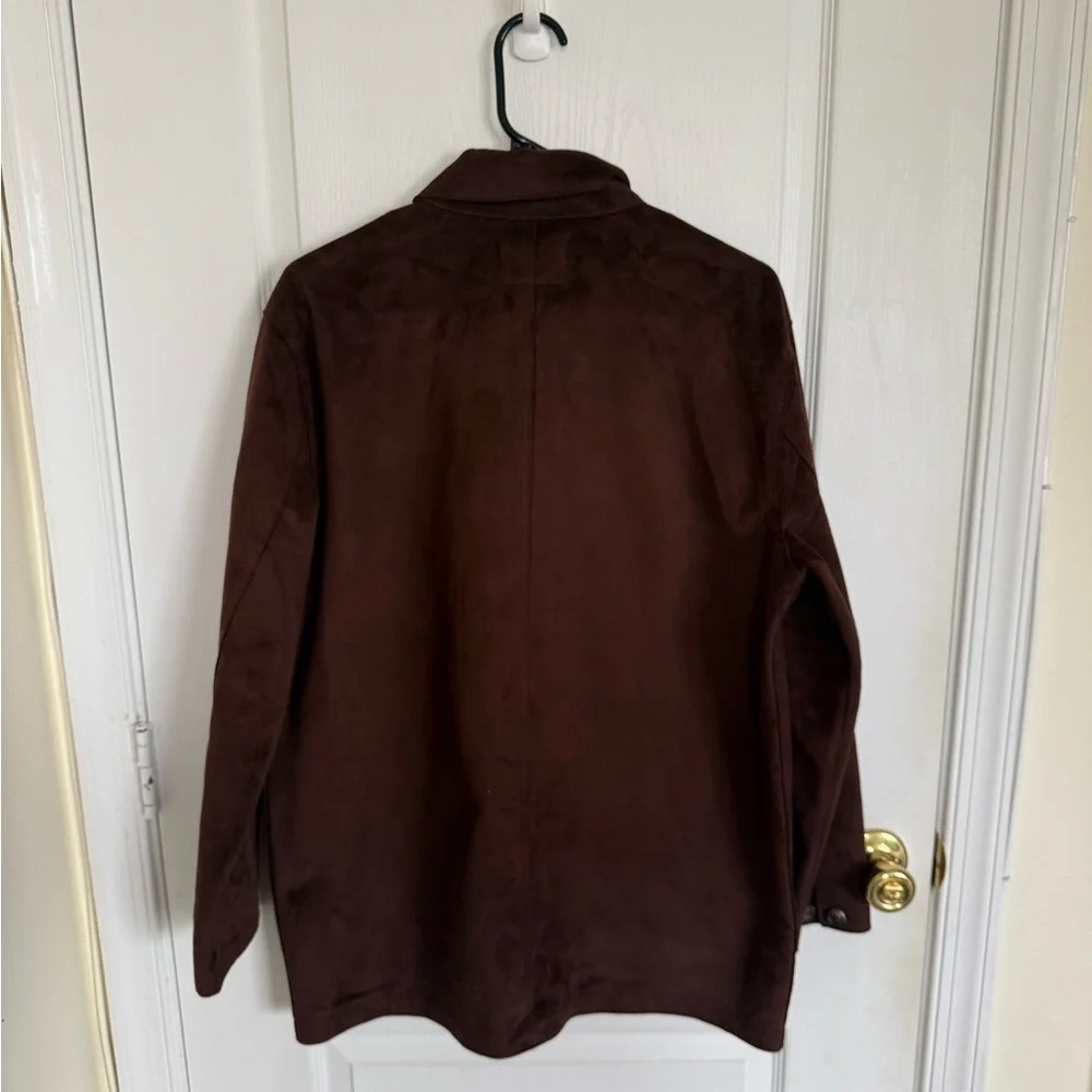 Lauren Ralph Lauren Vintage Brown Suede Jacket - Picture 4 of 5